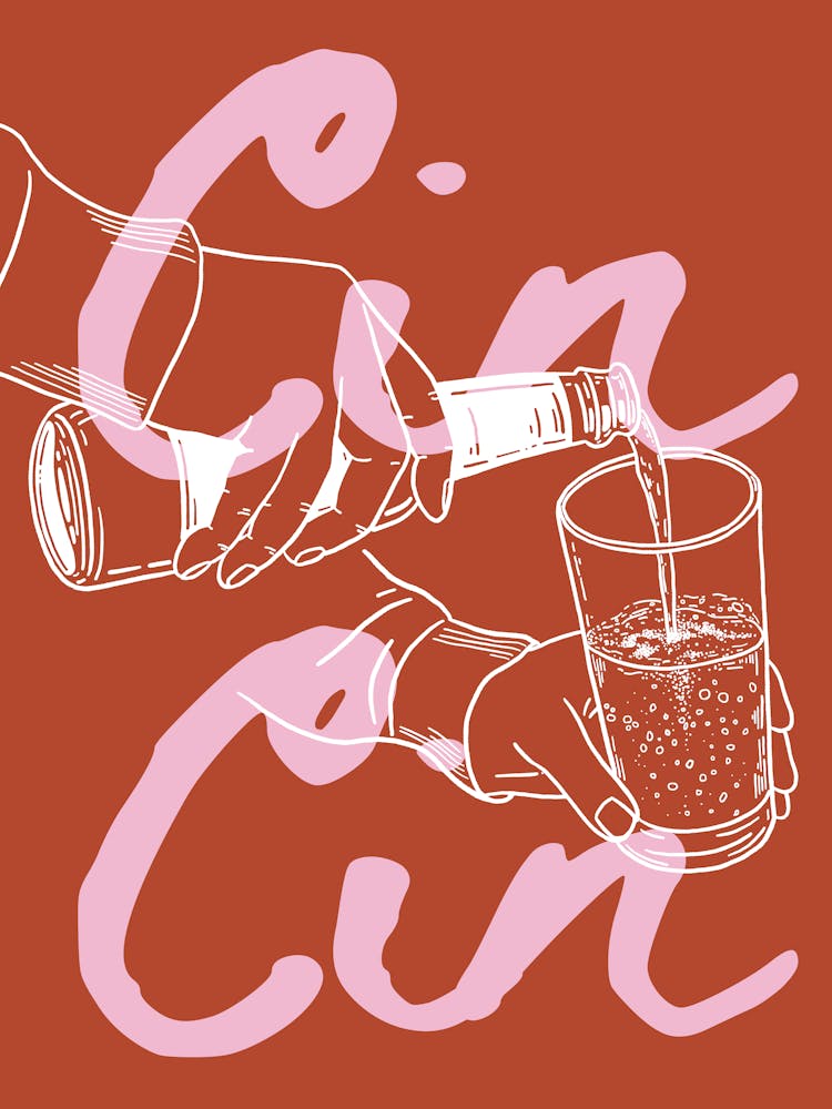 Cin Cin Retro Bar Cart Kitchen Vintage 1