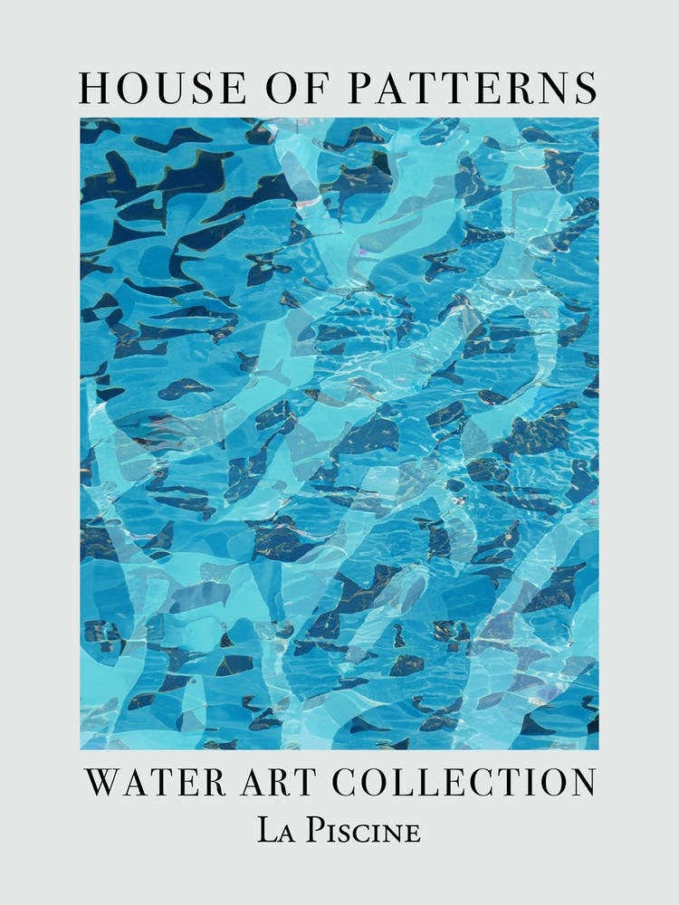 House Of Patterns La Piscine Water 12