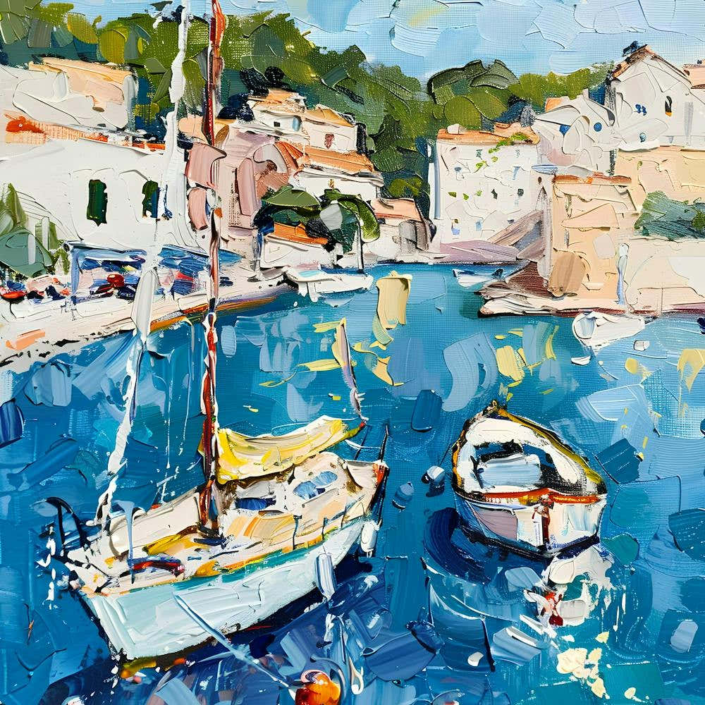 Boats In The Harbor