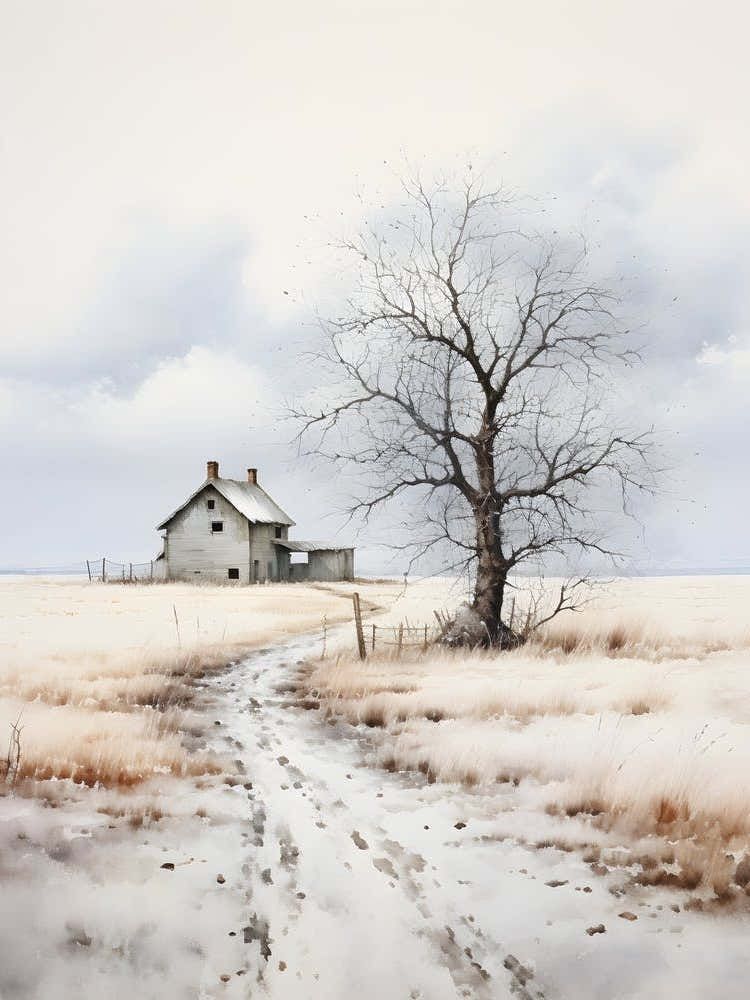 Winter Farmhouse 5