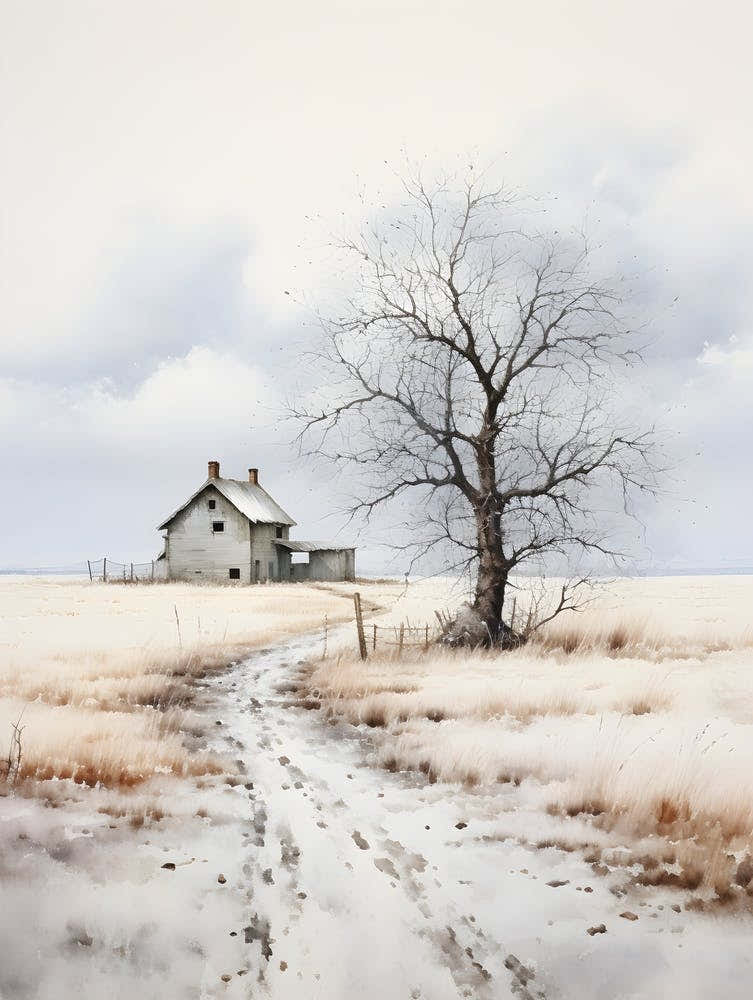 Winter Farmhouse 5