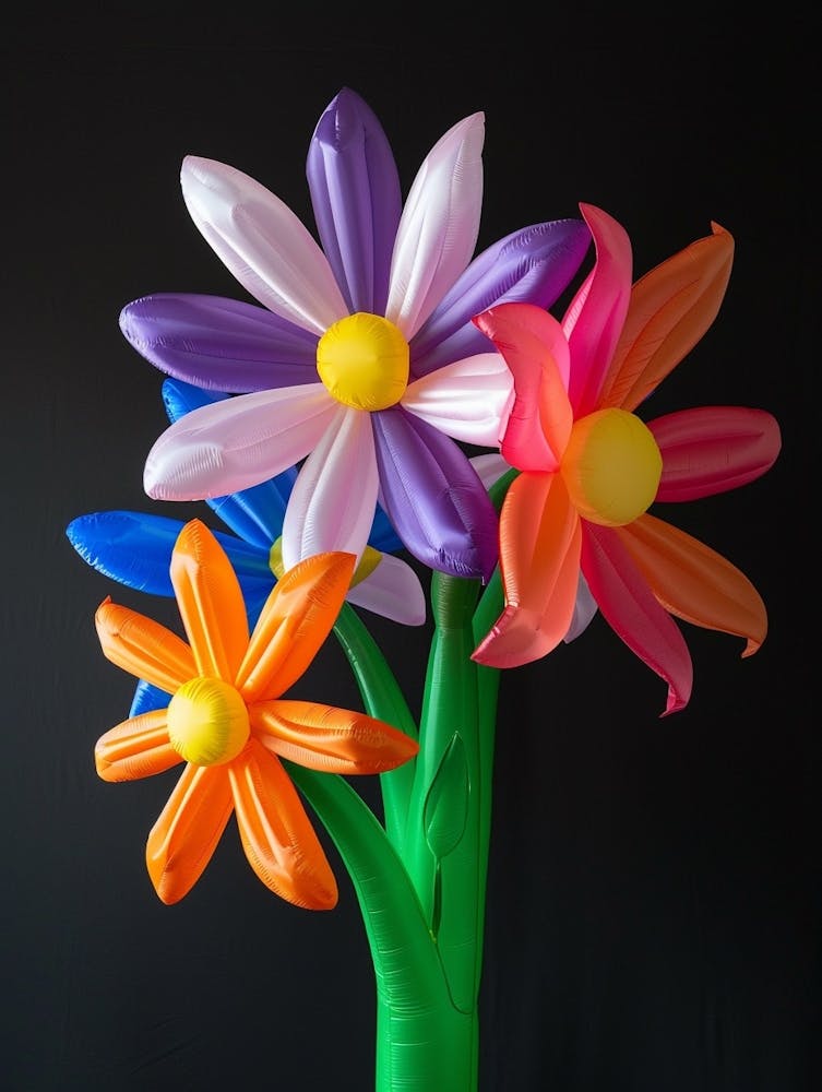 Bright Inflatable Flowers Passionflower 1