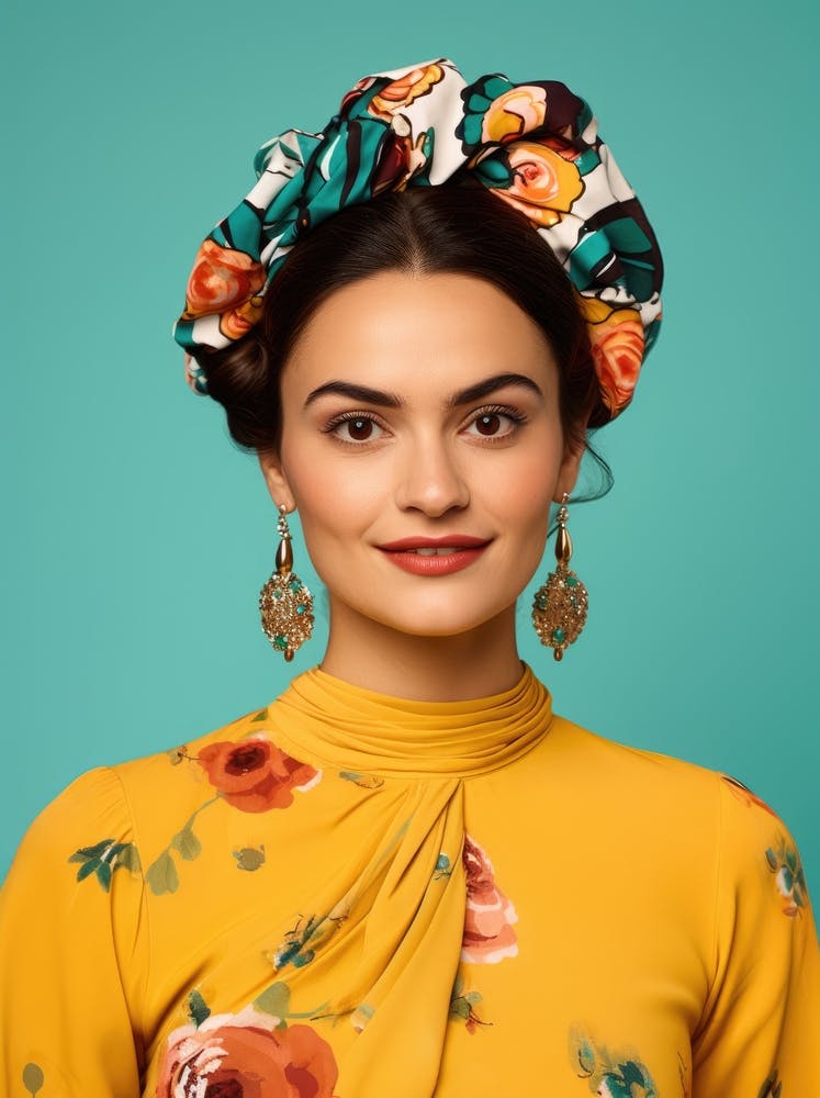 Portrait Of A Mexican Woman