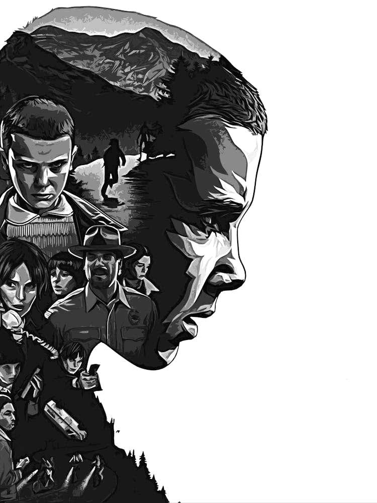 Stranger Things Poster movie 12