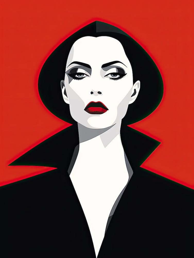 Vampire - Portrait Of A Woman