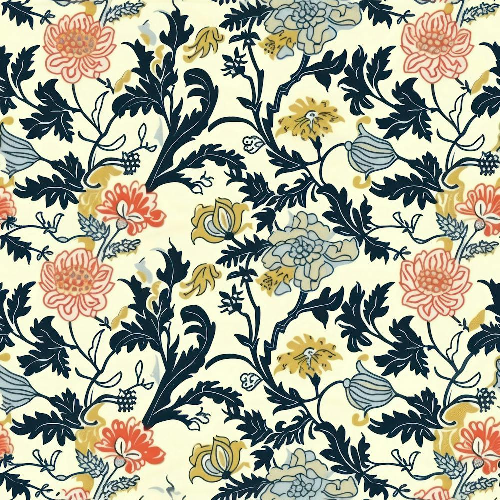 Petalgrove London Fabrics Floral Pattern 2