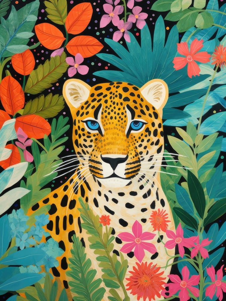 Leopard In The Jungle 9