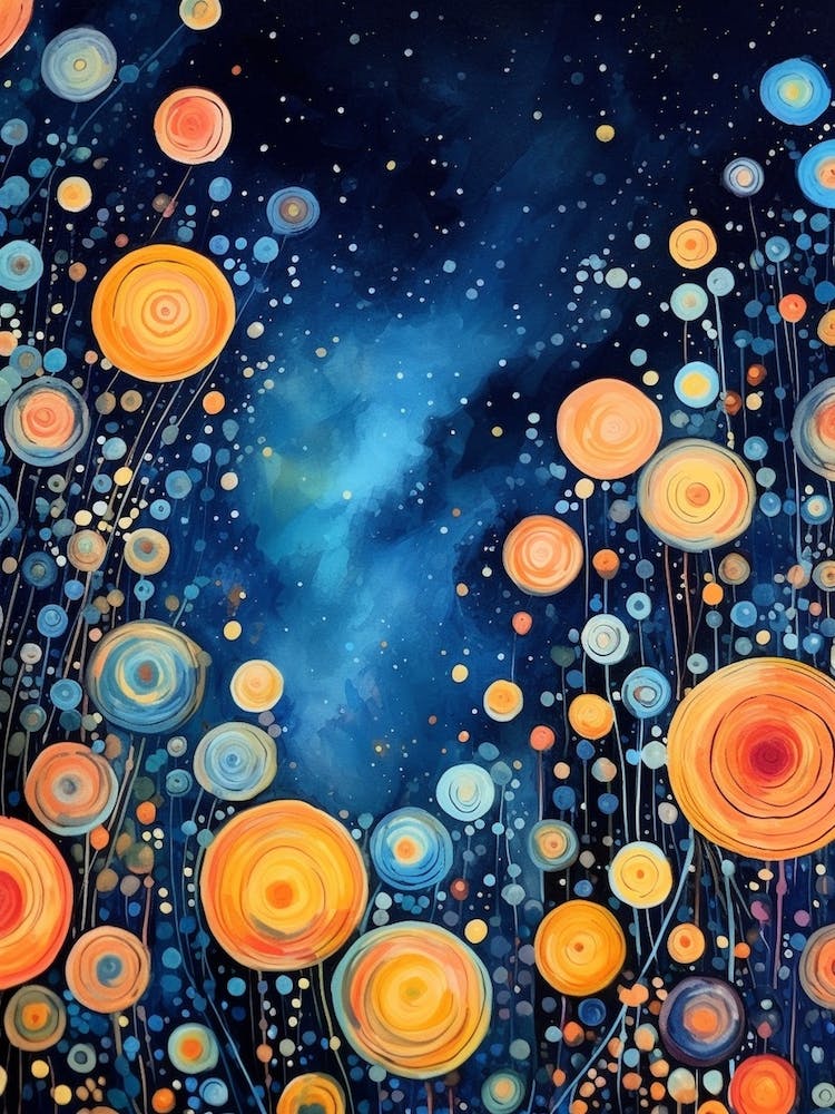 Oil Painting Celestial 4