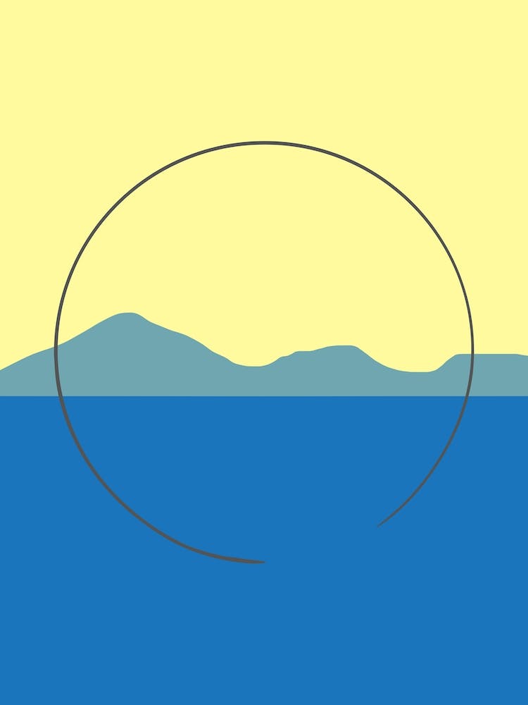 Mediterranean Blue And Yellow