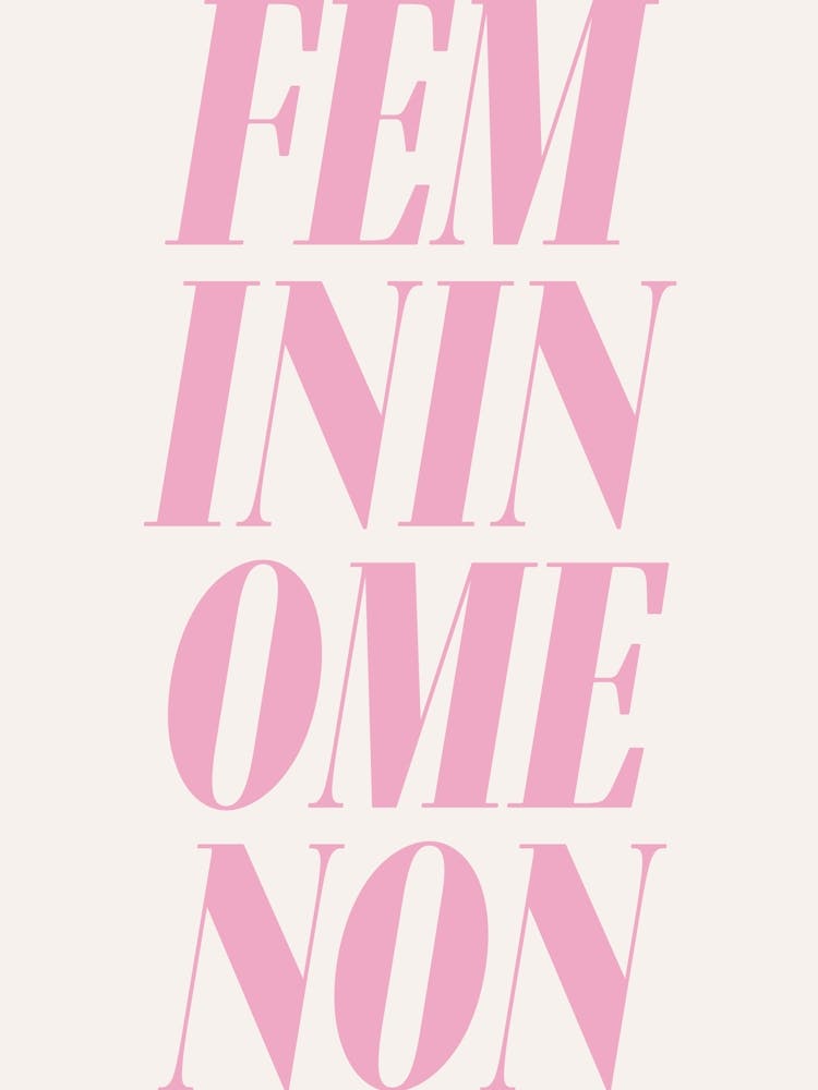 Femininominon - Chappell Lyrics