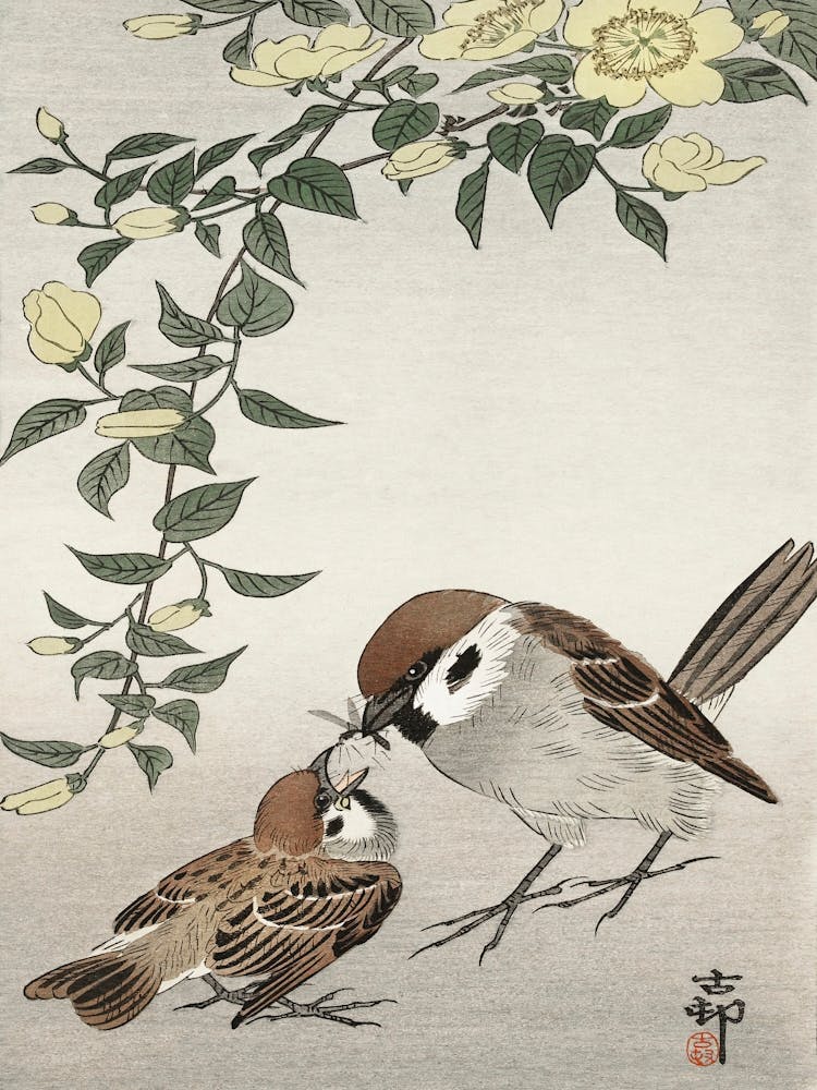 Birds And Plants (1900 1936), Ohara Koson 2