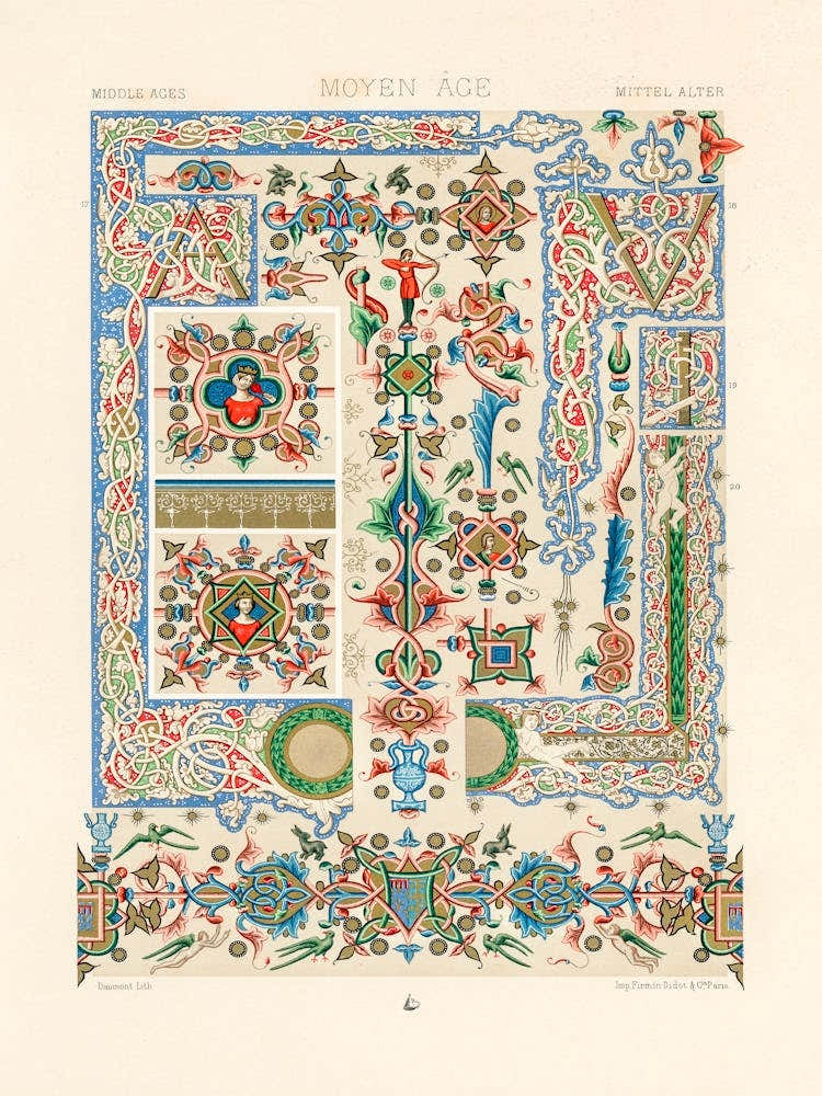 Middle Ages Pattern, Albert Racine (4) 1