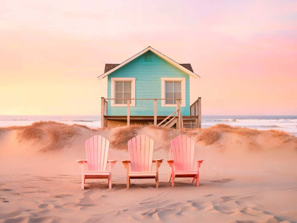 California Dreaming - Pastel Beach