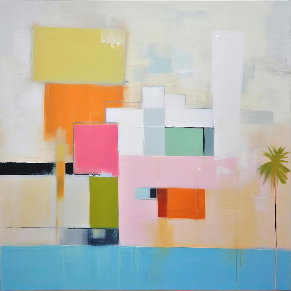 Vibrant Minimalistic House 1