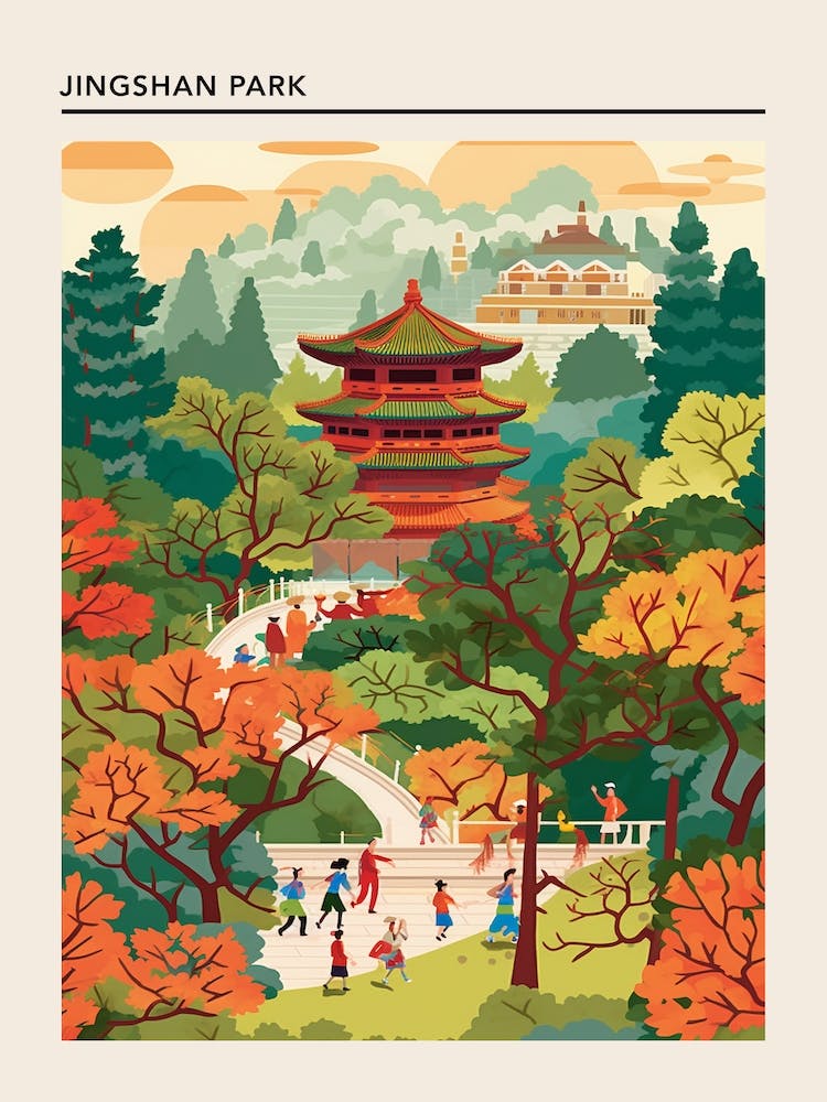 Jingshan Park Beijing China