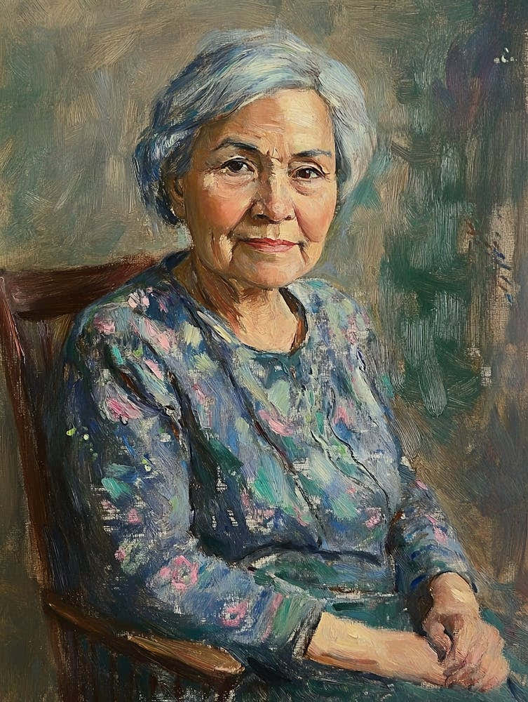 Portrait Of An Older Woman