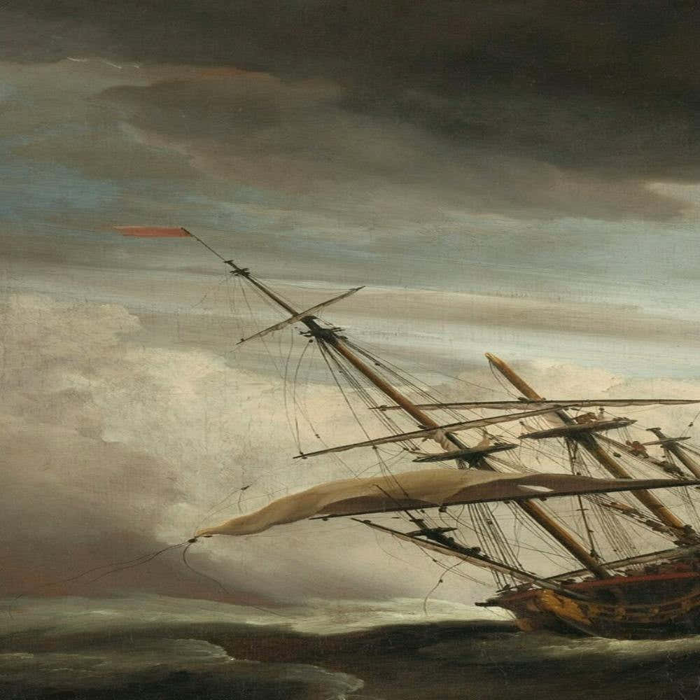 Ship In A Storm