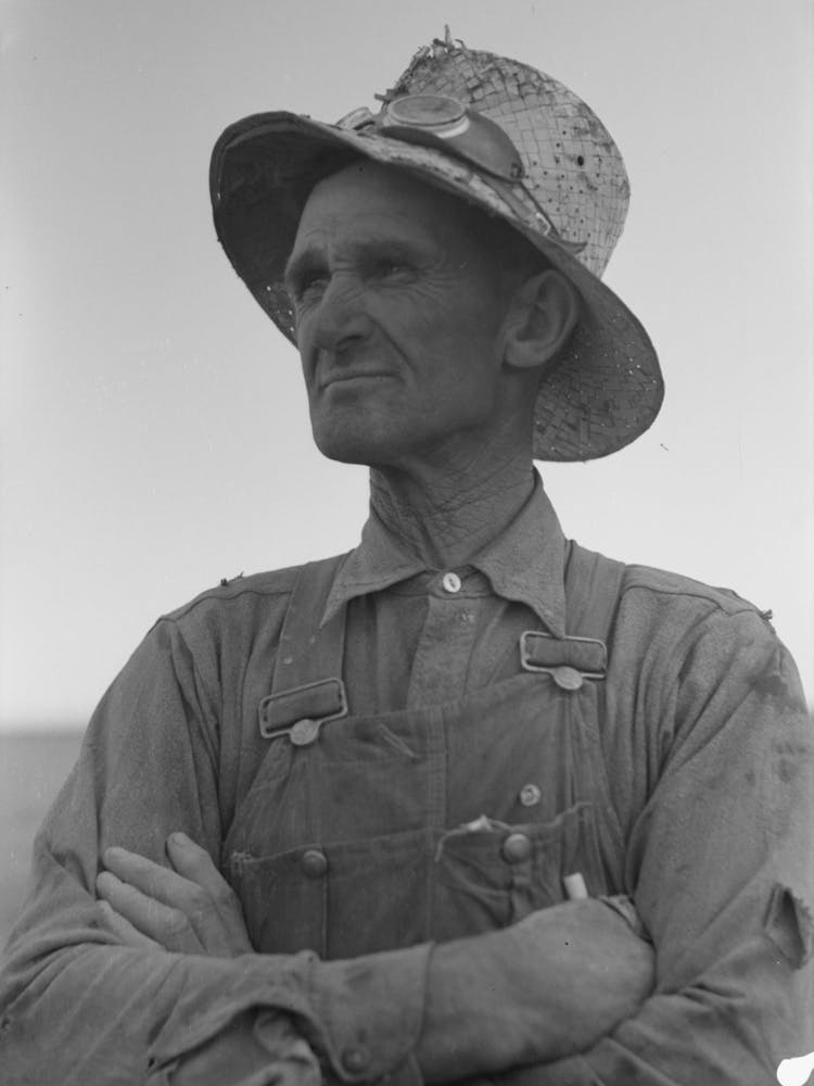 Mormon Dry Farmer, He Has Been A Bishop Of The Mormon Church, Oneida County, Idaho By Russell Lee