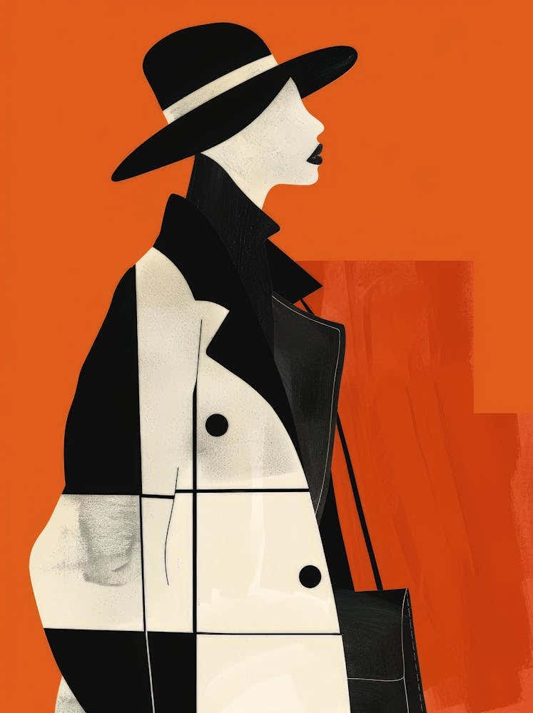 Woman In A Coat