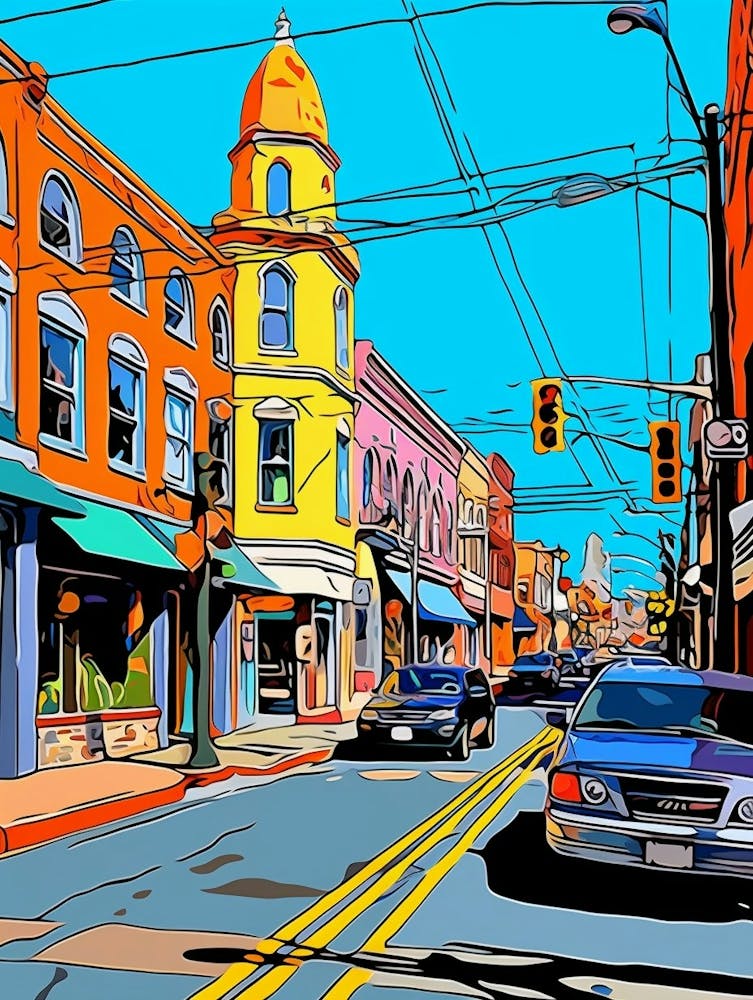 Port Townsend Retro Pop Art 14