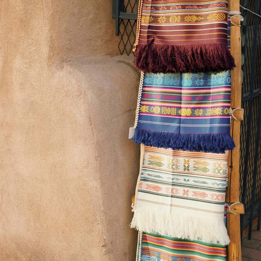 Blankets On Rack
