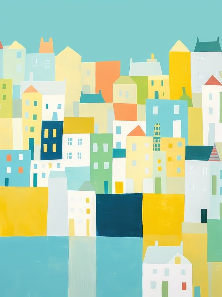 Cornwall Colourful View 2