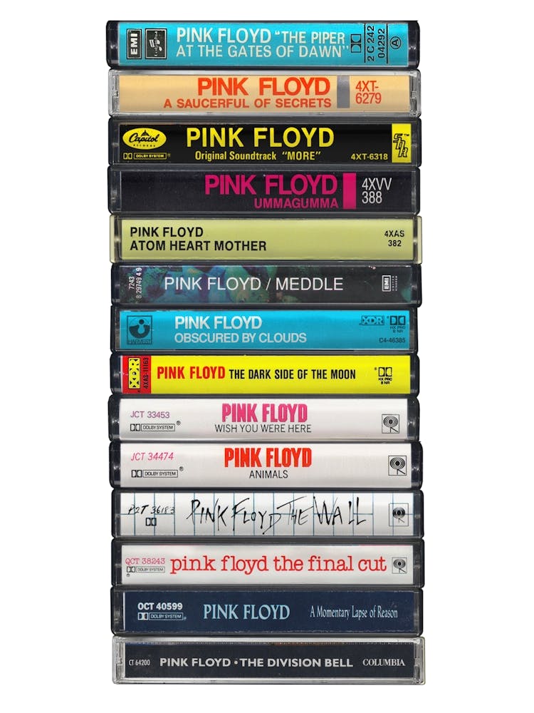 Pink Floyd - Colleected Albums - Cassette Print