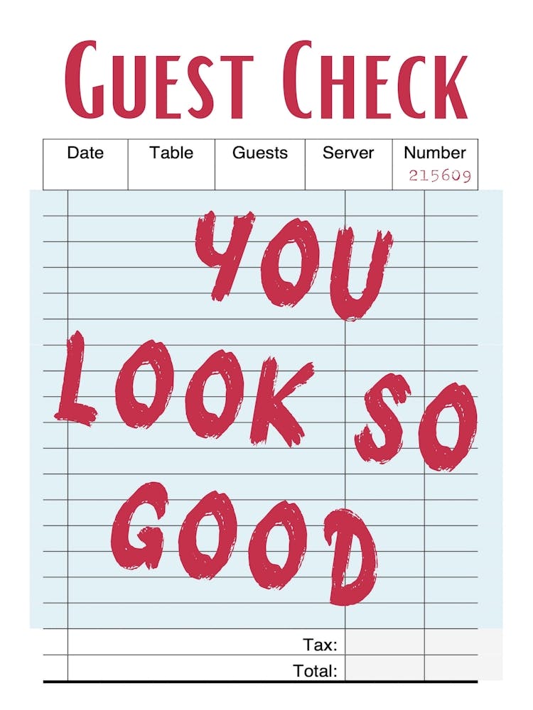 Guest Check 3