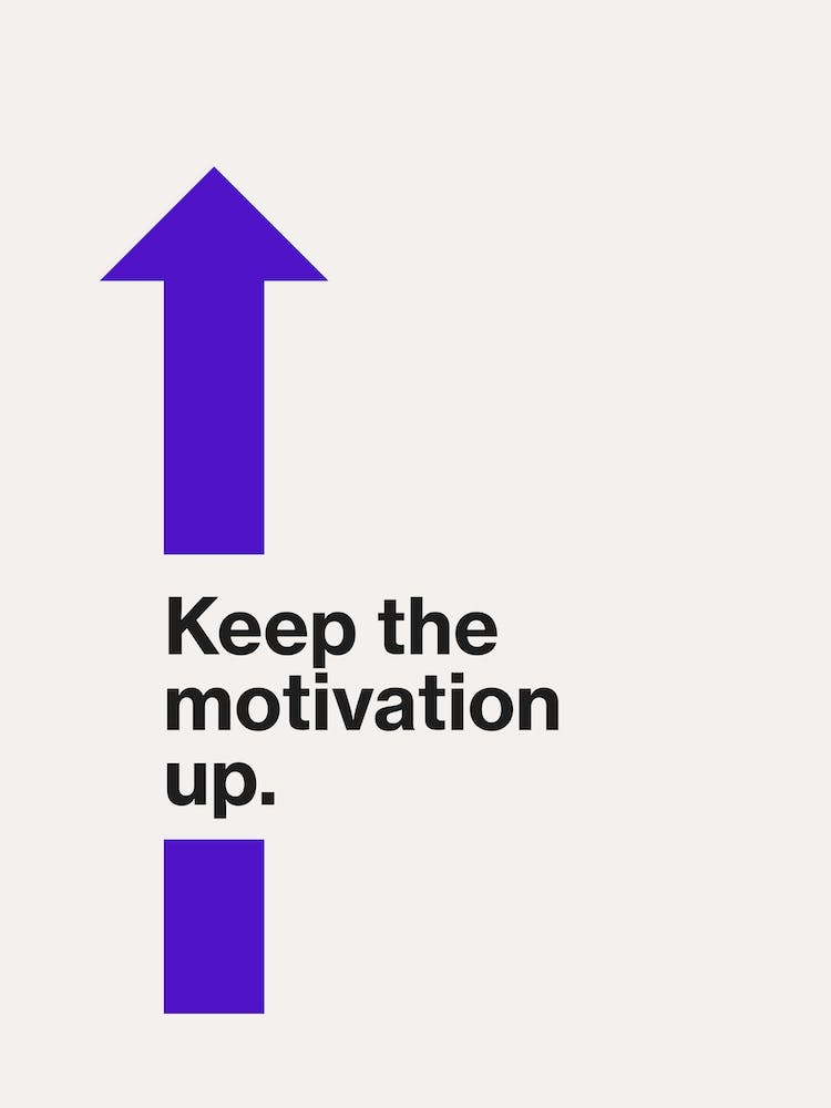 Motivational Typographic Office Art 2