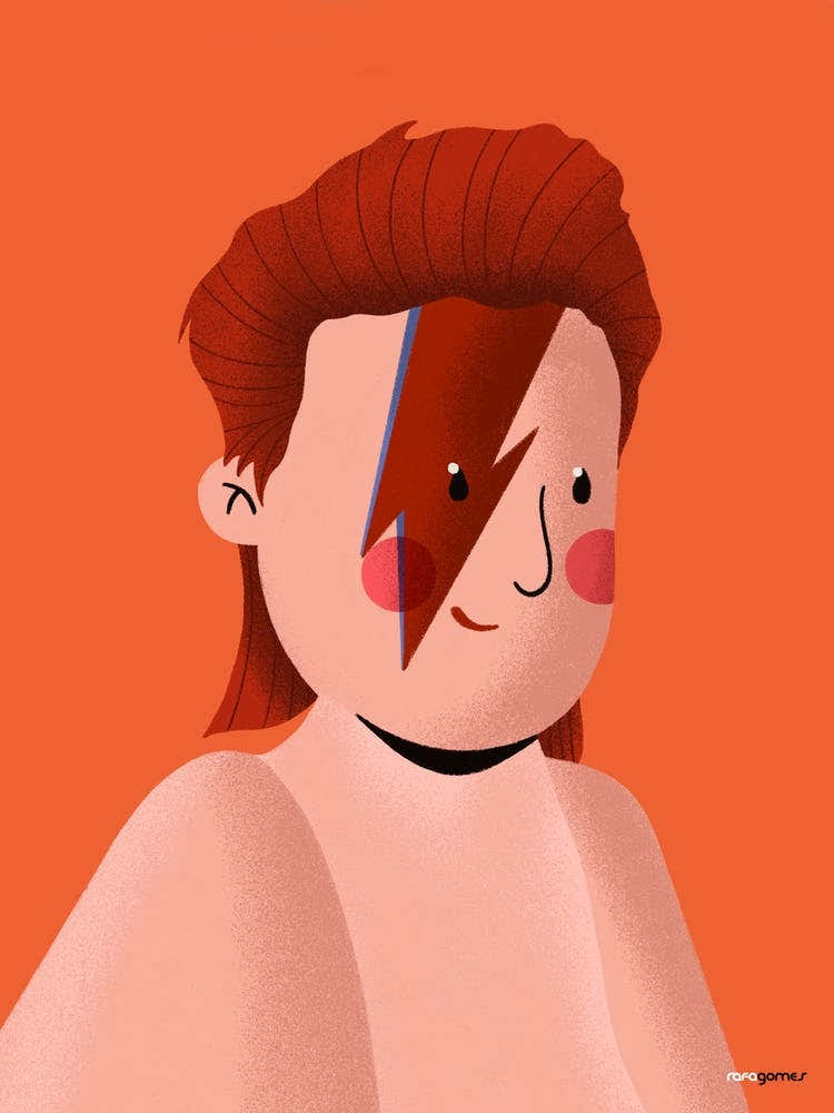 David Bowie Portrait