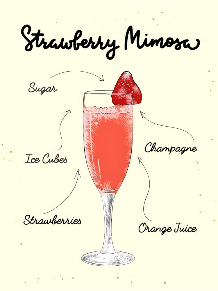 Strawberry Mimosa