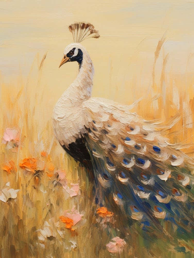 Bird Painting Peacock 3
