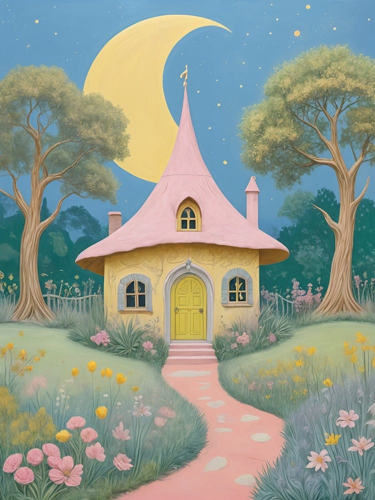 Little Yellow Fairy House