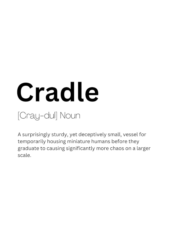 Cradle Definition Meaning
