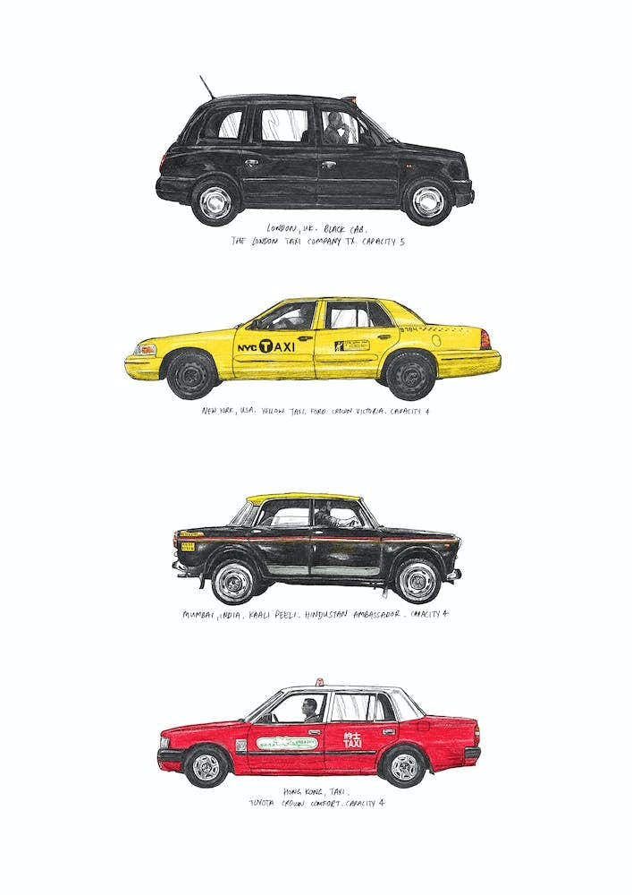 Big City Taxis of the World