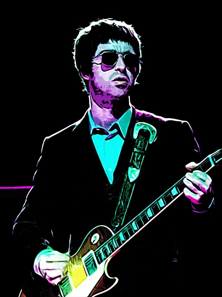 noel gallagher oasis britpop music band 2