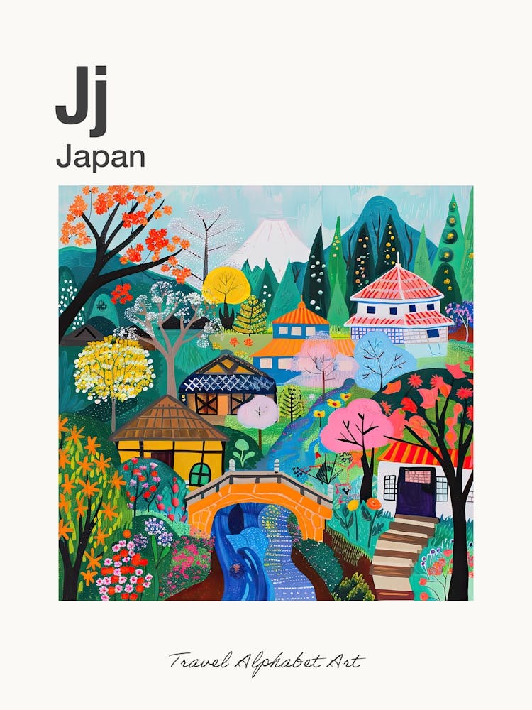 Kids Travel Alphabet  Japan 1