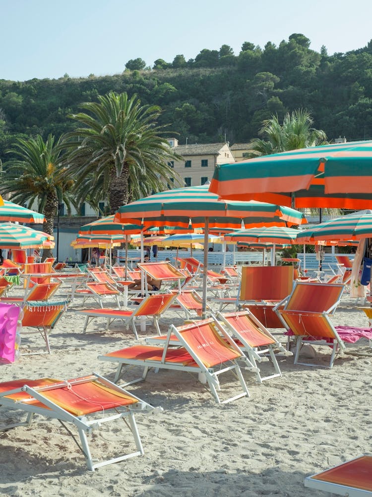 Le Marche, Italy Beach Day
