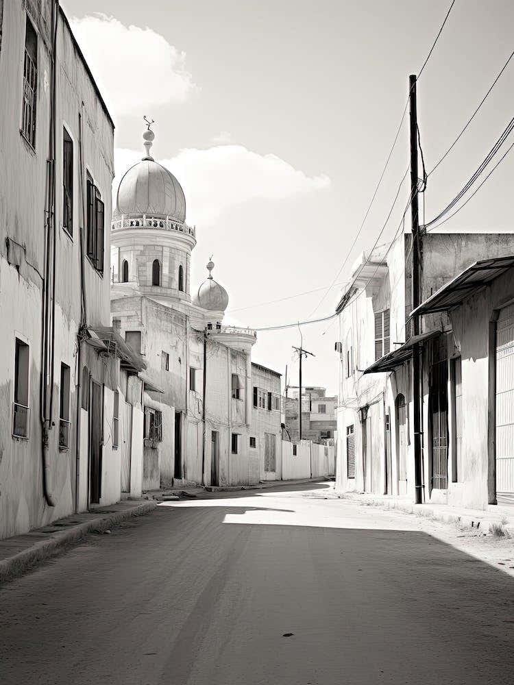 Nazareth, Israel, Photography In Black And White 1