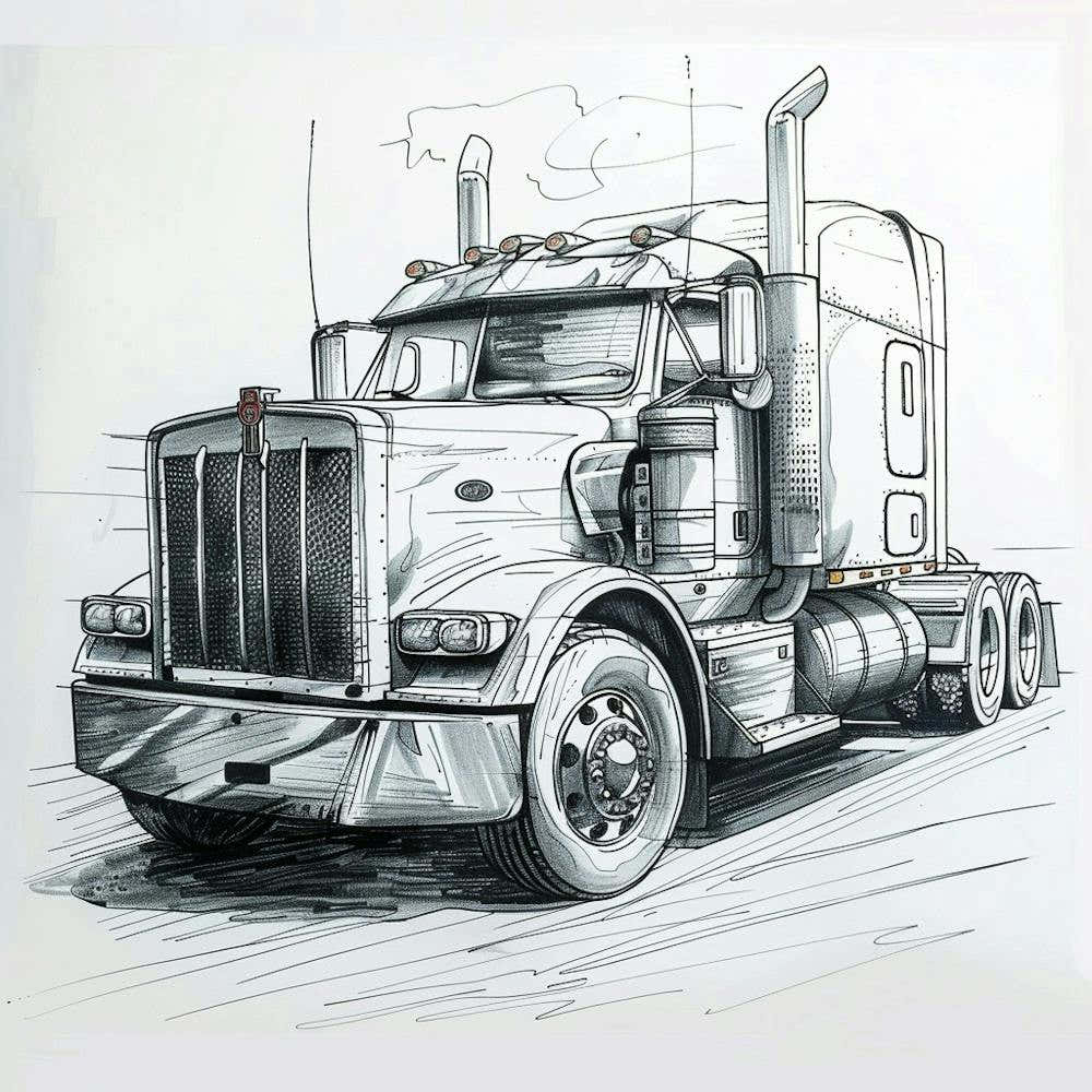 Peterbilt Semi Truck