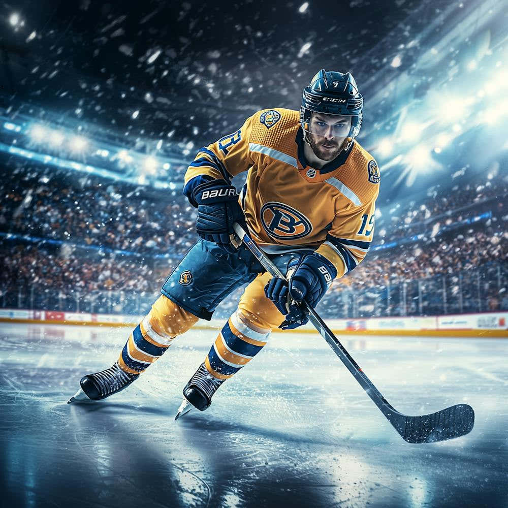 Nashville Predators Hockey Player