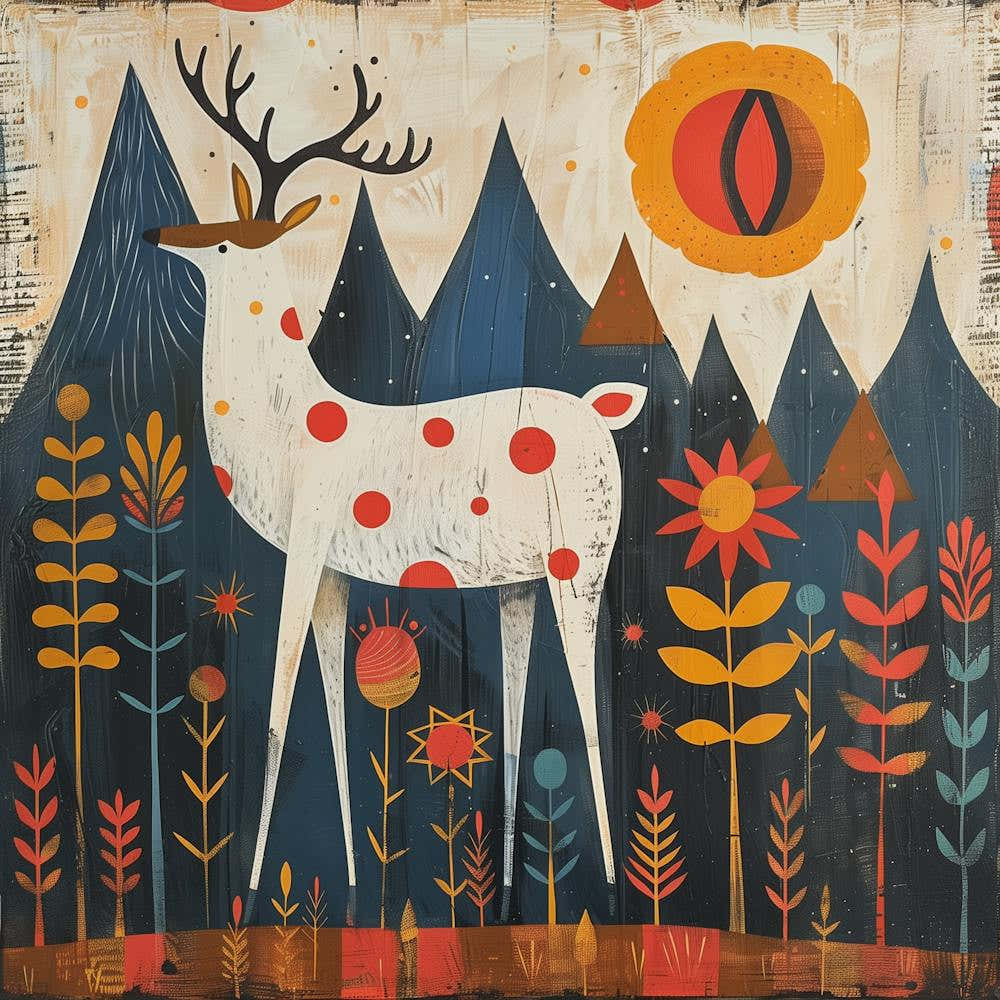 Deer In The Forest