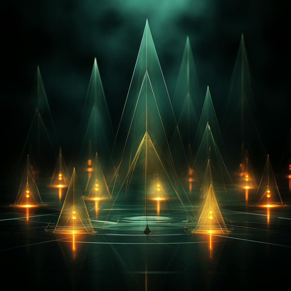 Abstract Golden Triangles