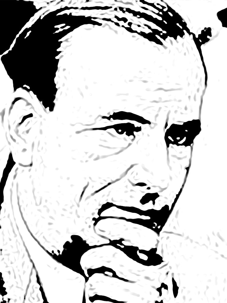 Ernst August Friedrich Ruska Black In White