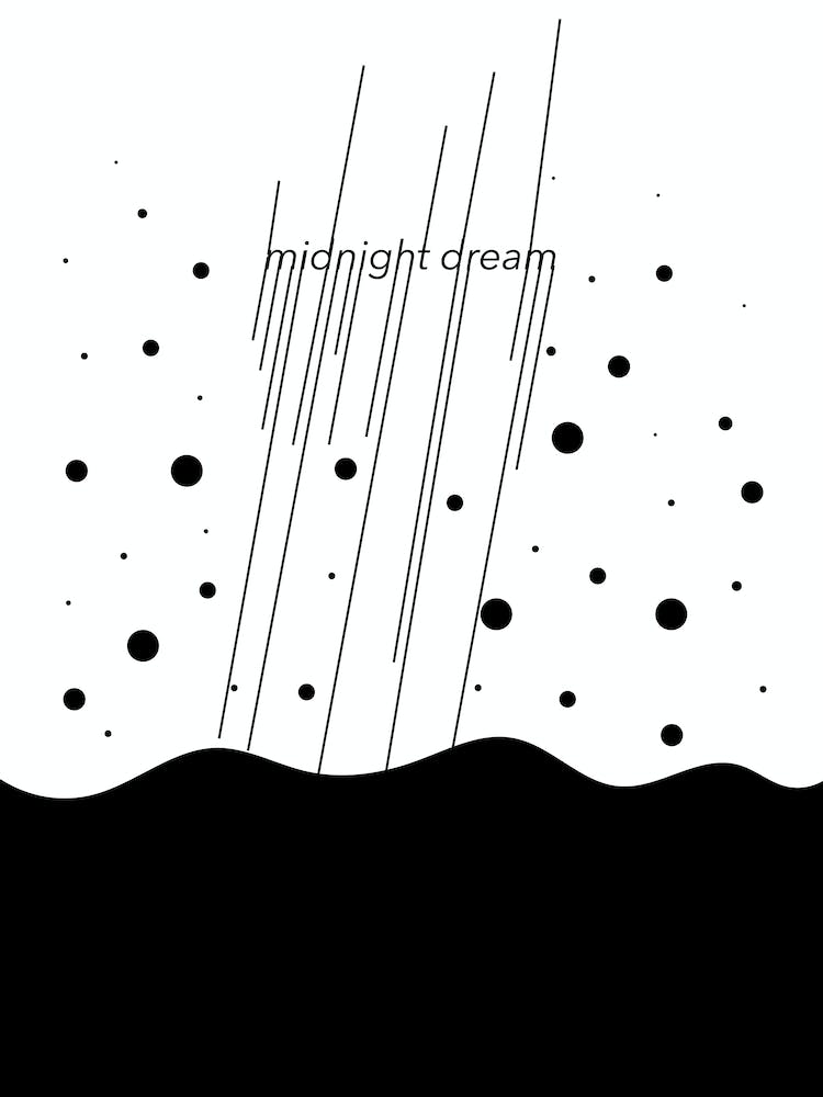 midnight dream -  minimal art
