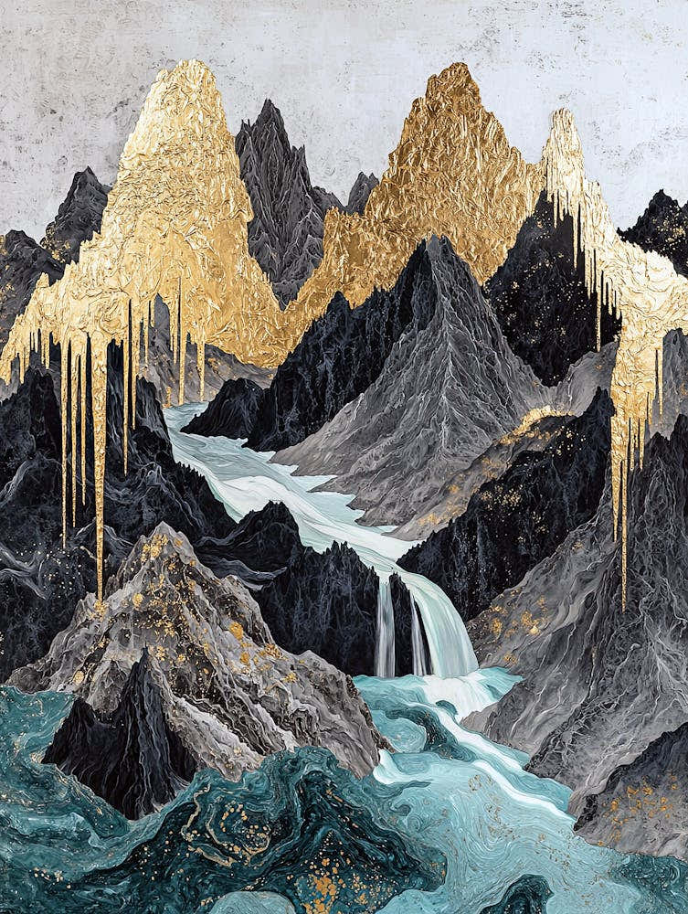 Makalu Shadows Gilded Reflections