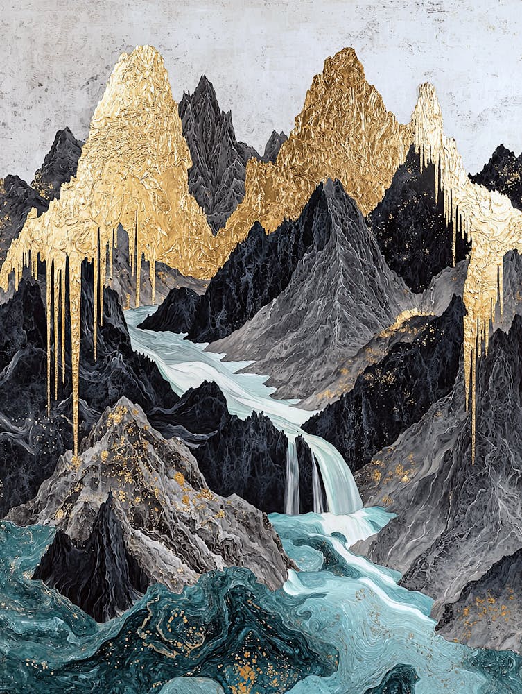 Makalu Shadows Gilded Reflections