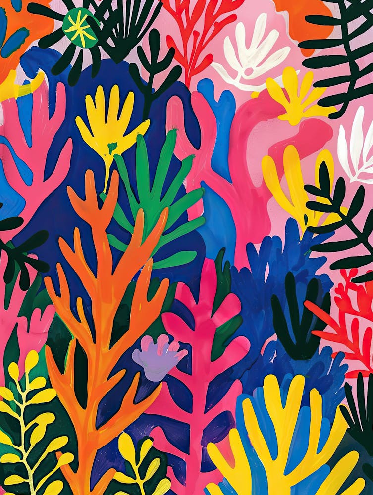 Euphoric Radiance Matisse Style