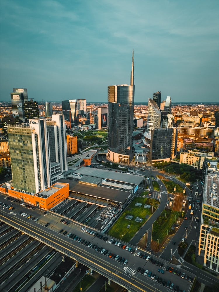 Milan Cityscape Wall Art