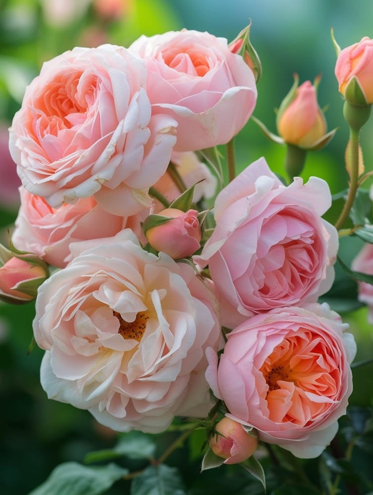 English Roses Painting Rose In A Pocket 4